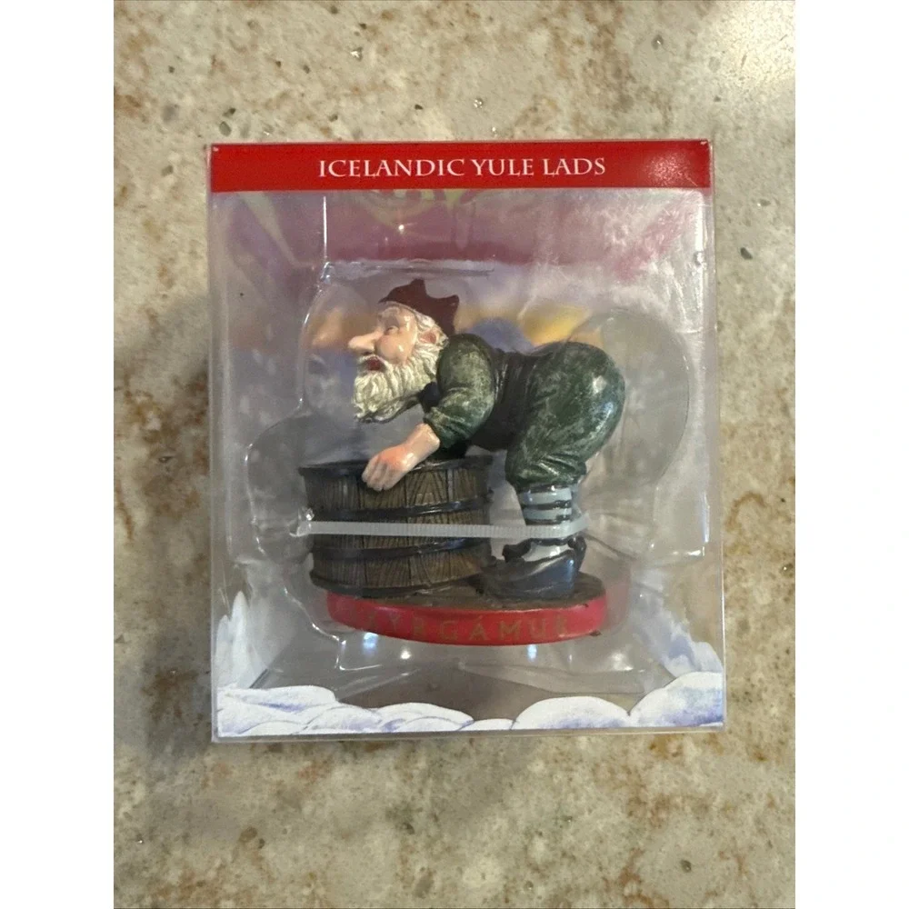 Icelandic Yule Lads Skyrgámur Hand Painted Figure Brian Pilkington Solarfilma